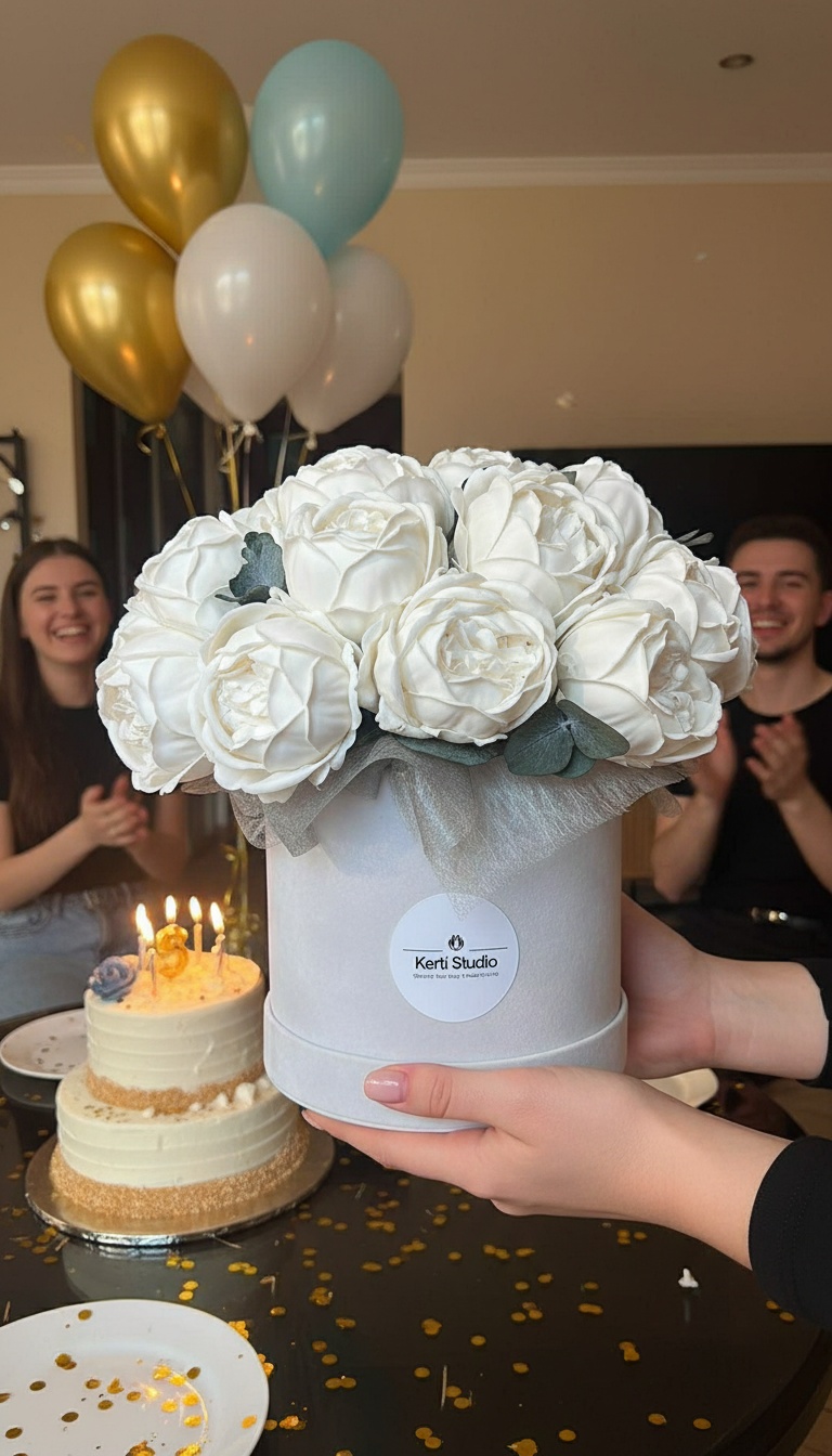 Kwiaty mydlane czy żywe? Porównanie i opinie | Kerti Studio