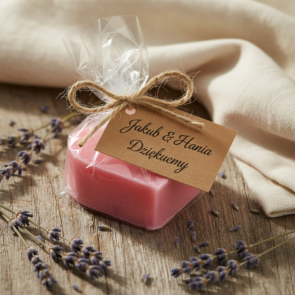 Miody, świeczki i mydełka – idealne upominki dla gości weselnych