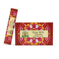 Kadzidełka Masala Namaste Mandala – Róża i Wanilia | Zmysłowy i relaksujący zapach