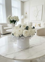 Flower Box Piwonie Premium na Zamówienie